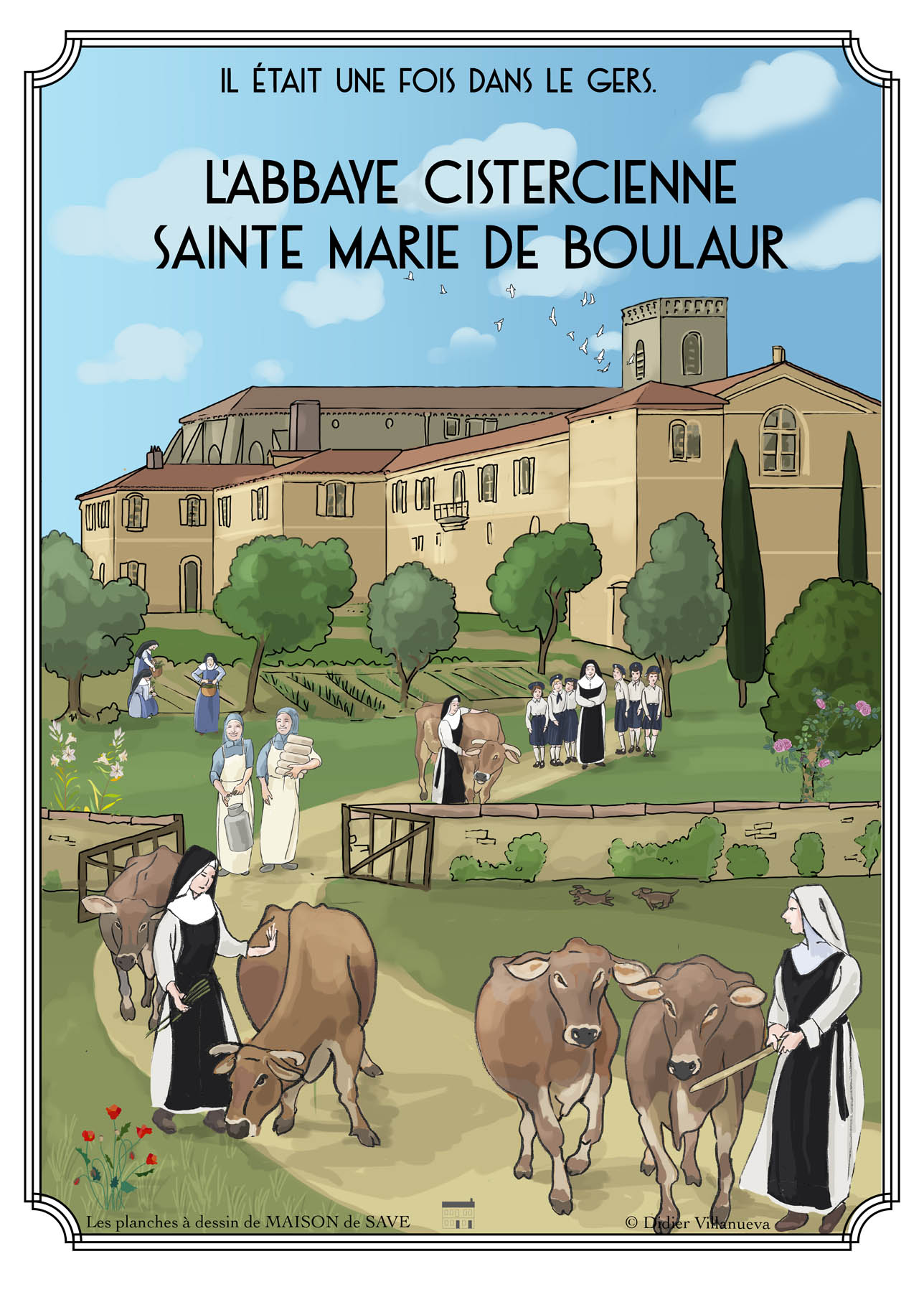L'Abbaye de Boulaur Gers